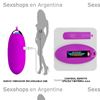 Bala vibradora Jenny con 12 modos de vibracion y carga USB Jenny